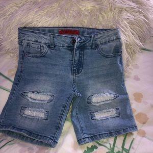 jean shorts